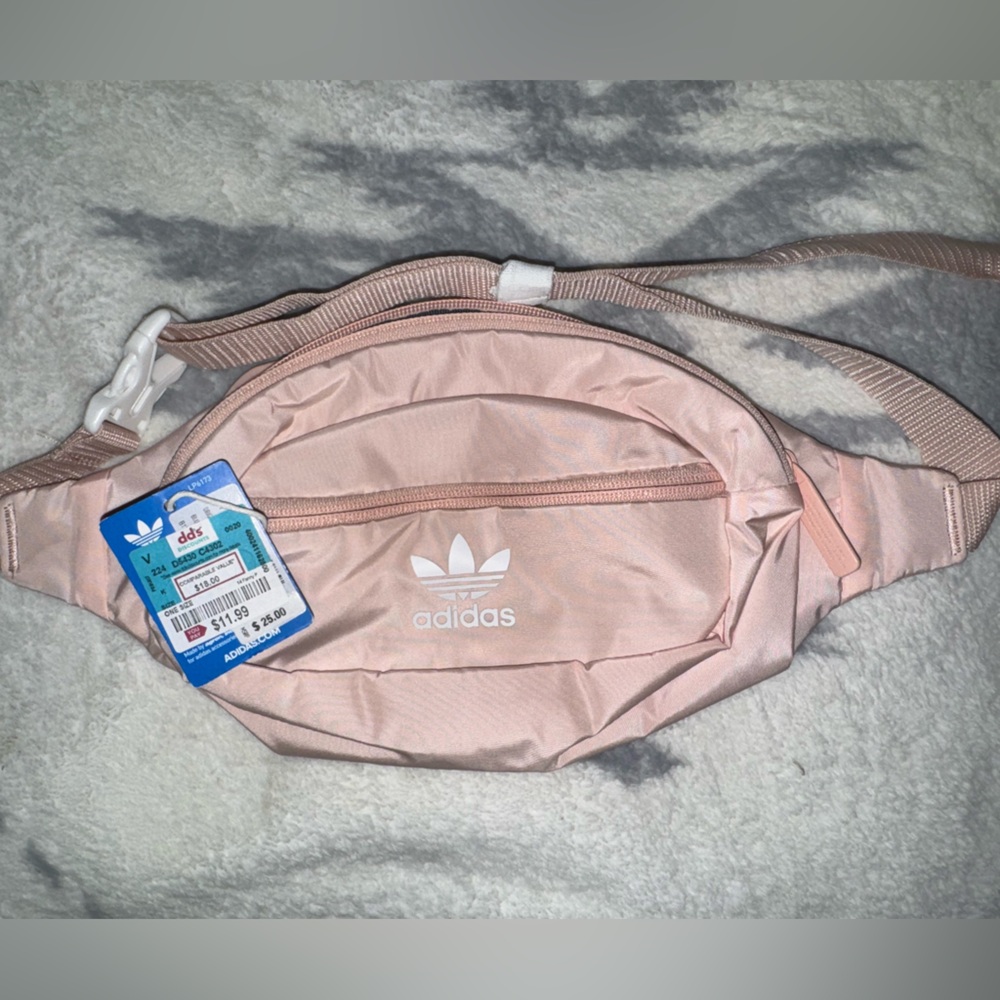 Adidas Soft Pink Waist Bag